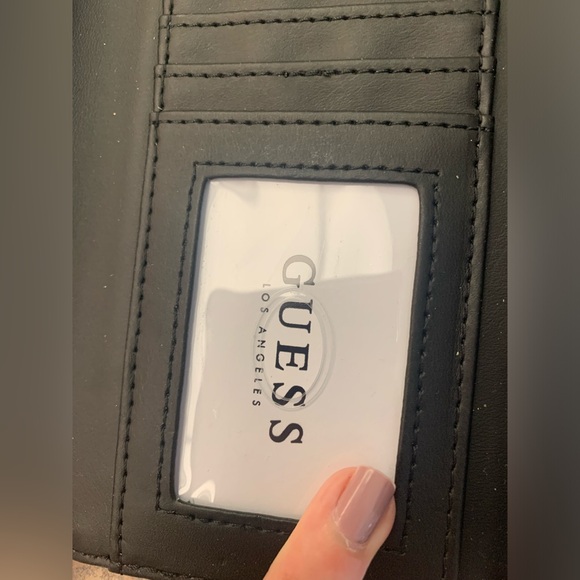 GUESS Black Wallet BRAND NEW - Picture 4 of 9